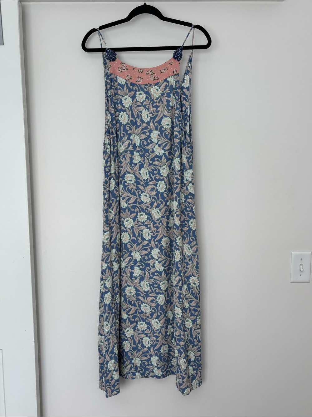 Vintage 90s Zoe California maxi floral dress
